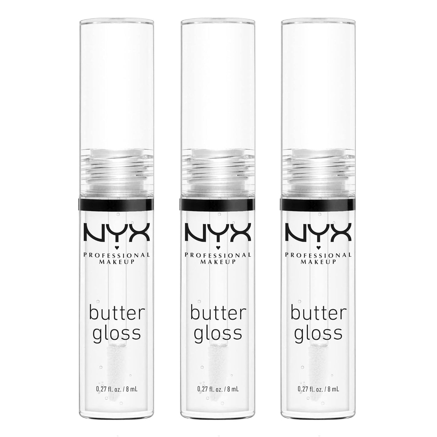 NYX Professional Makeup Butter Gloss Bling – Shiny Non-Sticky Vegan Lip Gloss Makeup, Bring the Bling