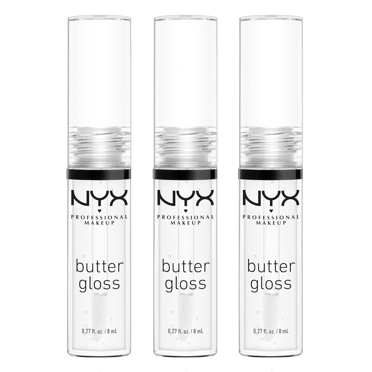 NYX Professional Makeup Butter Gloss Bling – Shiny Non-Sticky Vegan Lip Gloss Makeup, Bring the Bling