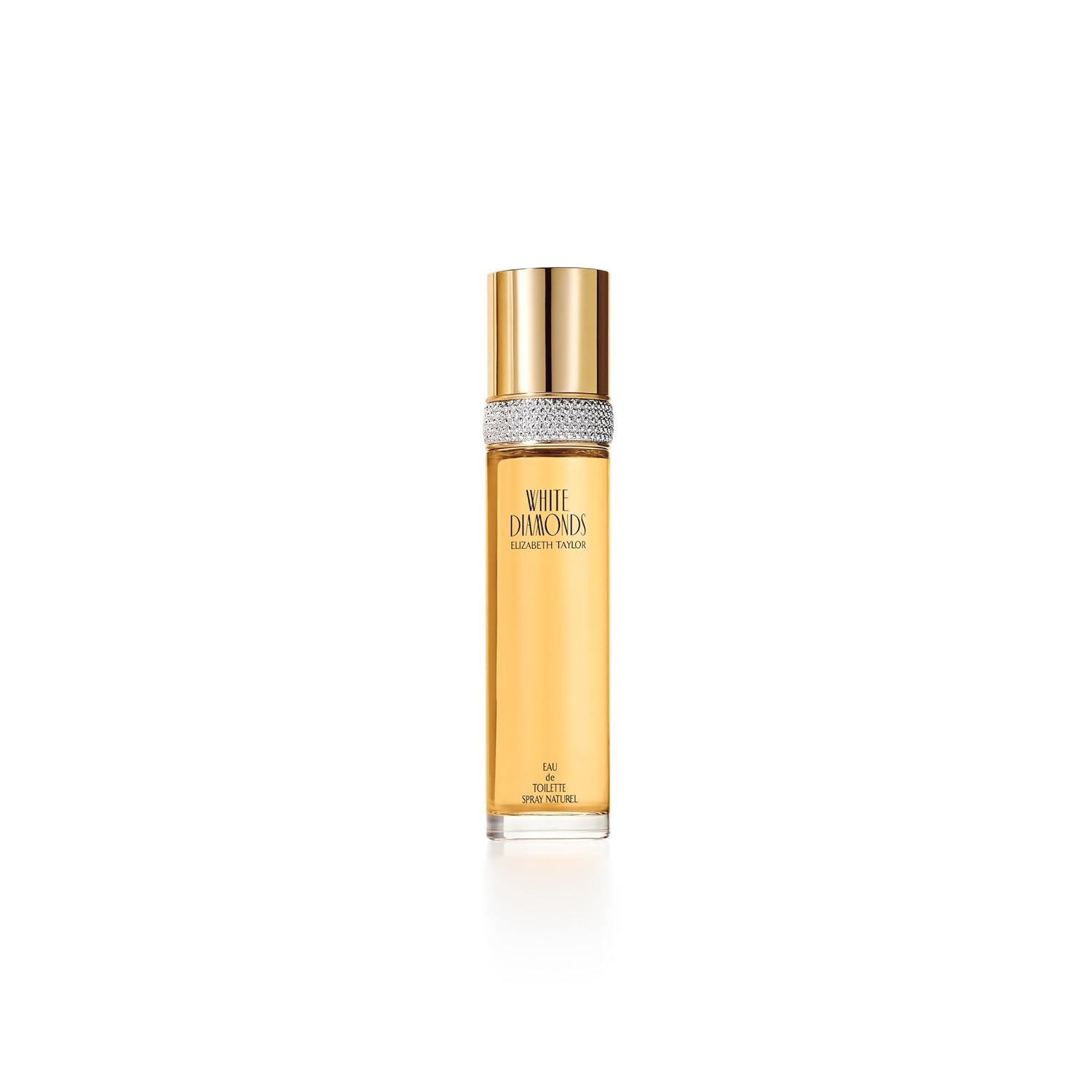 Elizabeth Taylor White Diamonds Eau de Toilette - Long-Lasting Floral Fragrance Perfume Spray, 3.3 Fl Oz
