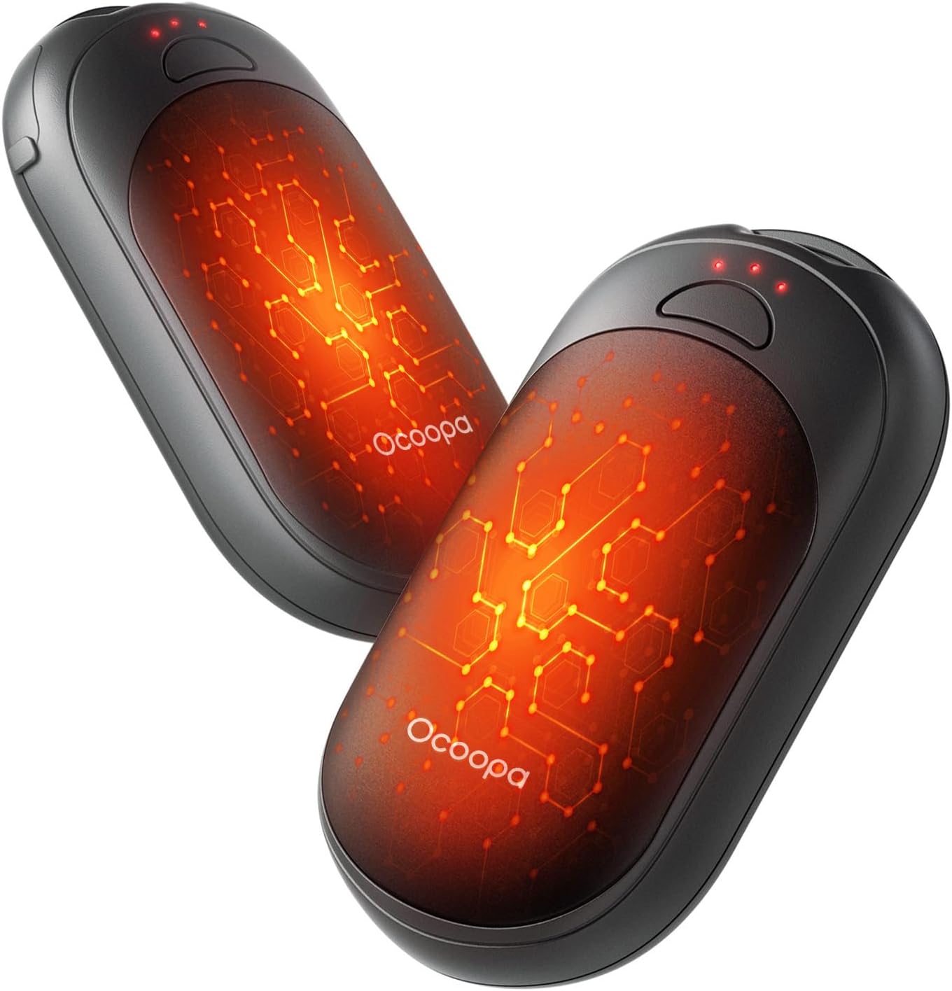 Stay Warm Anywhere with OCOOPA UT3 Lite Magnetic Hand Warmers - Rechargeable 2 Pack, Smart Heating, and Portable Design for Outdoor Adventures and Winter Gifting