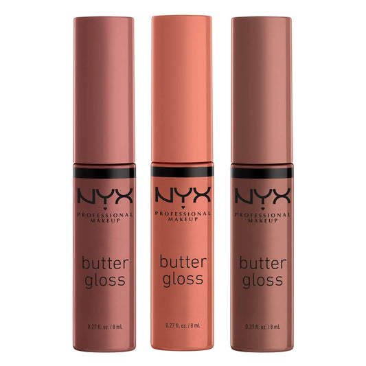 NYX Professional Makeup Butter Gloss Bling – Shiny Non-Sticky Vegan Lip Gloss Makeup, Bring the Bling