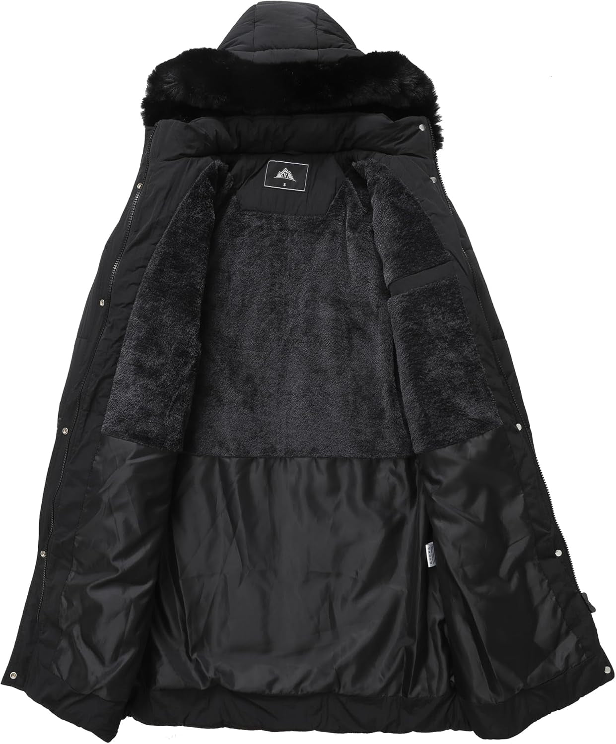 GOLDLADIES Women’s Long Waterproof Winter Coat – Warm Snow Parka for Cold Weather