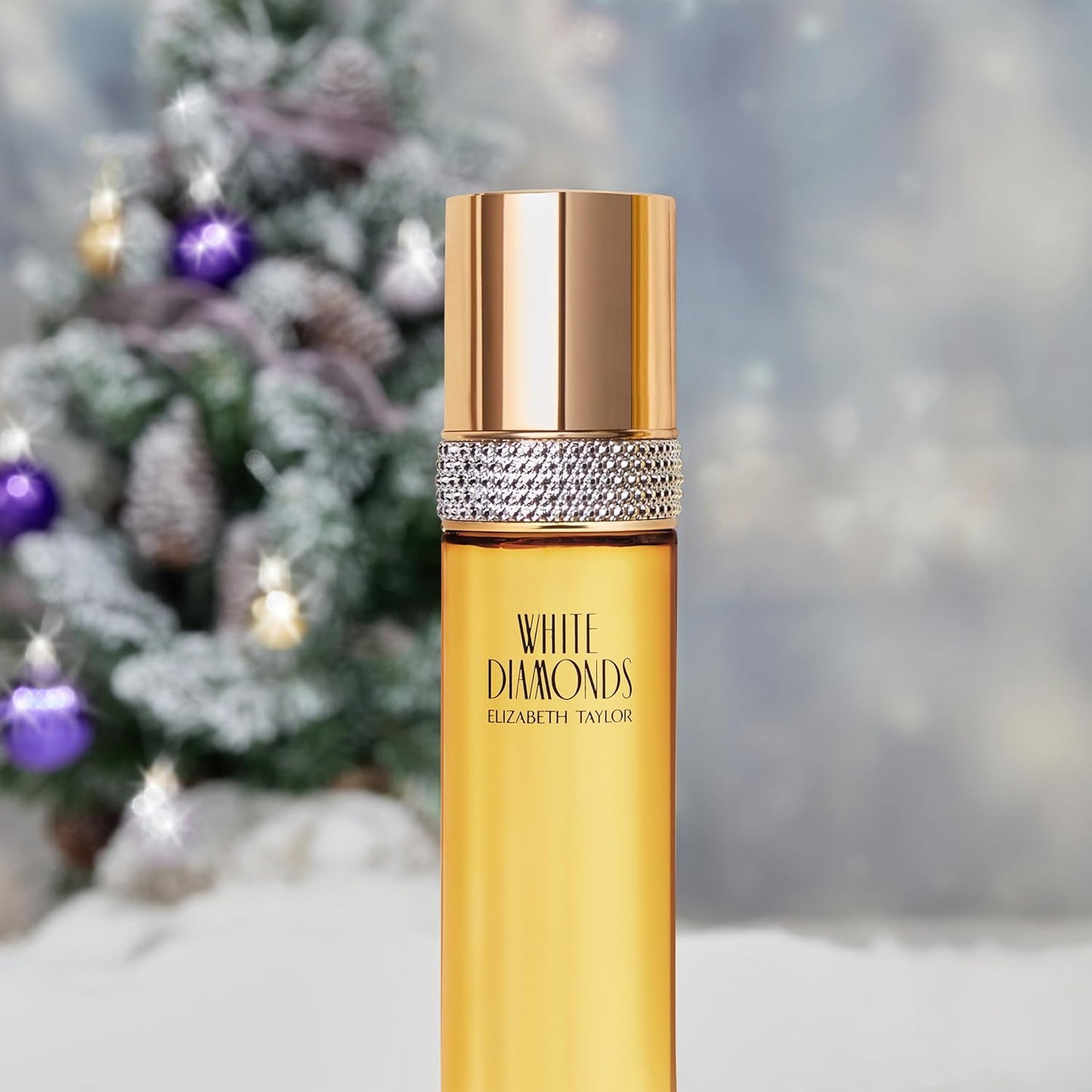 Elizabeth Taylor White Diamonds Eau de Toilette - Long-Lasting Floral Fragrance Perfume Spray, 3.3 Fl Oz