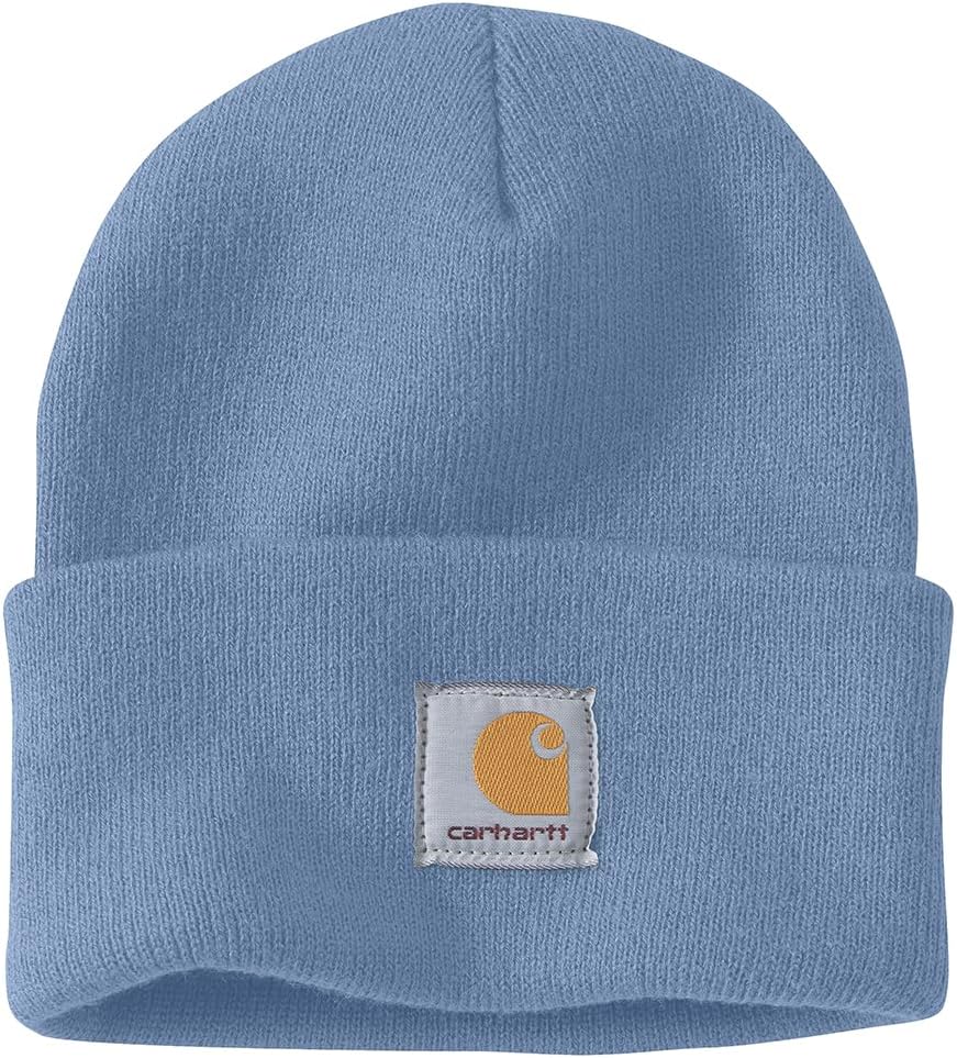 Carhartt Men’s Knit Cuffed Beanie – Warm Stretch Winter Hat for Work & Casual Wear