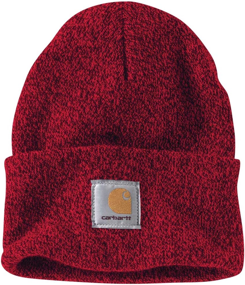 Carhartt Men’s Knit Cuffed Beanie – Warm Stretch Winter Hat for Work & Casual Wear