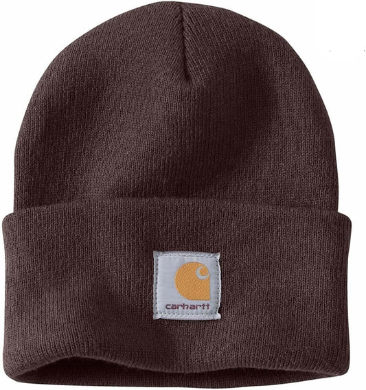 Carhartt Men’s Knit Cuffed Beanie – Warm Stretch Winter Hat for Work & Casual Wear
