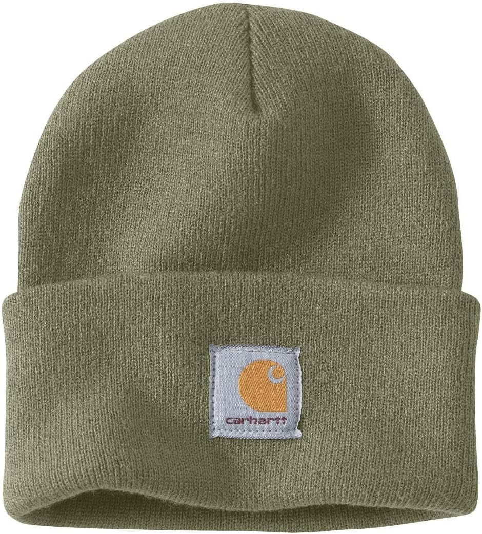 Carhartt Men’s Knit Cuffed Beanie – Warm Stretch Winter Hat for Work & Casual Wear