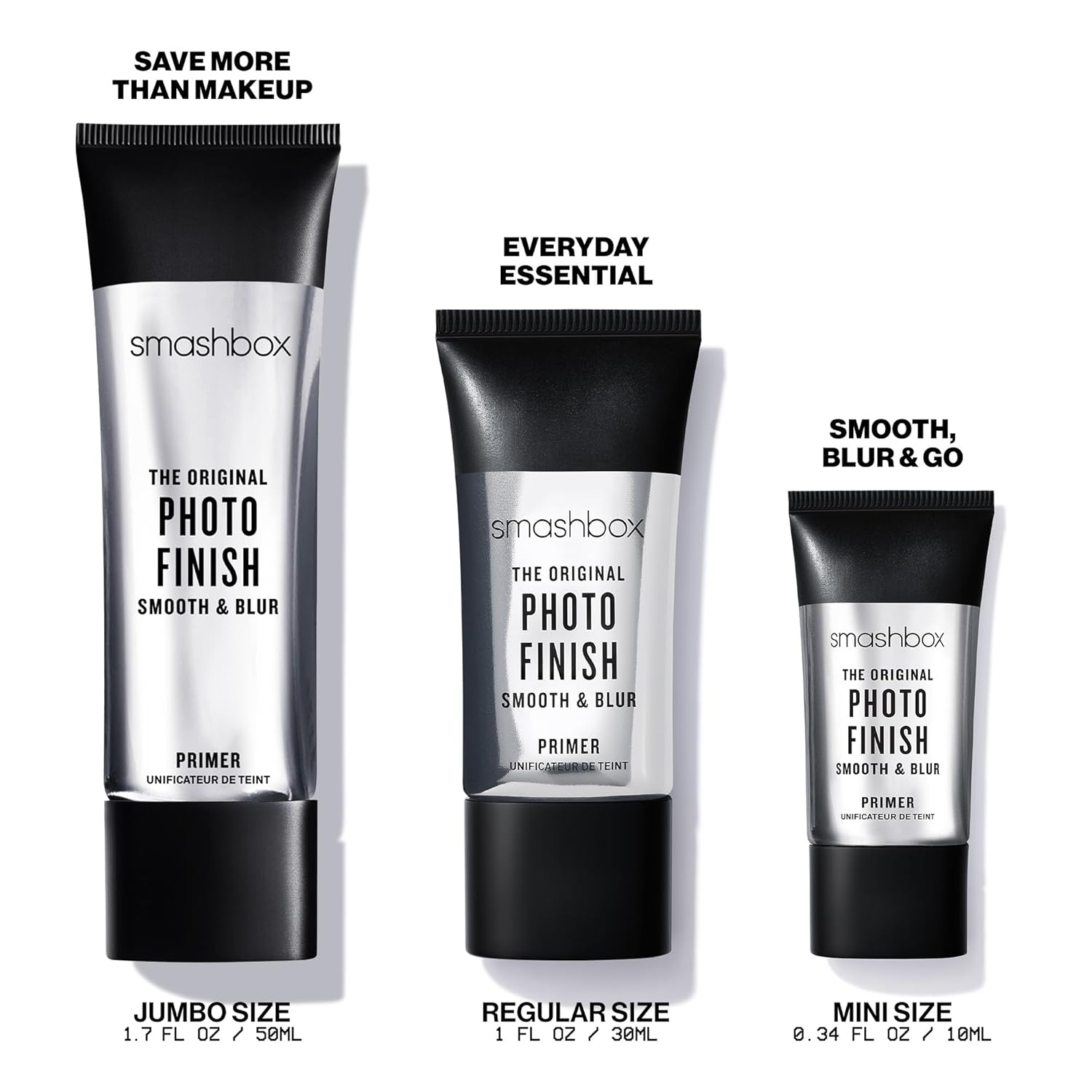 Smashbox The Original Photo Finish Smooth & Blur Makeup Primer – Instantly Smooths Skin, Blurs Fine Lines & Pores with Vitamins A + E