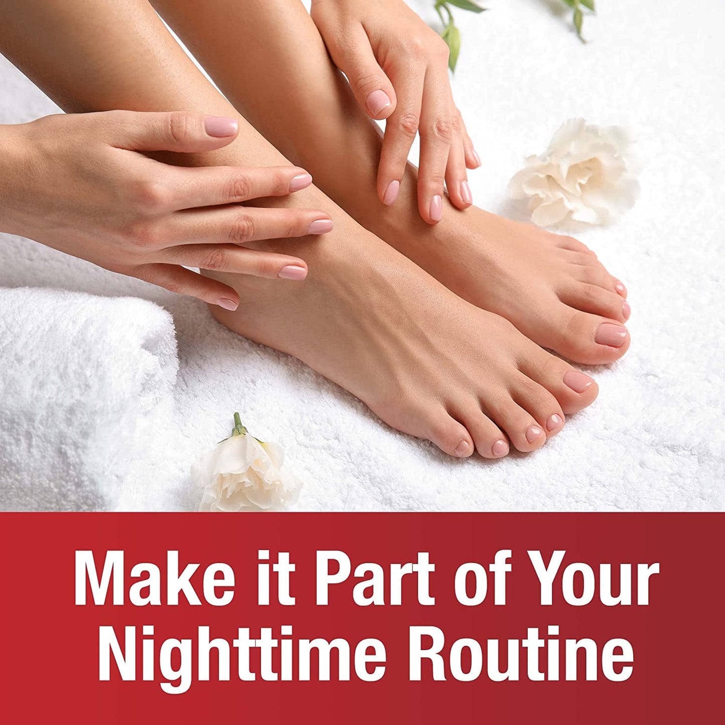 Kerasal Nighttime Intensive Foot Repair – Skin Healing Ointment for Cracked Heels & Dry Feet, 1 oz   