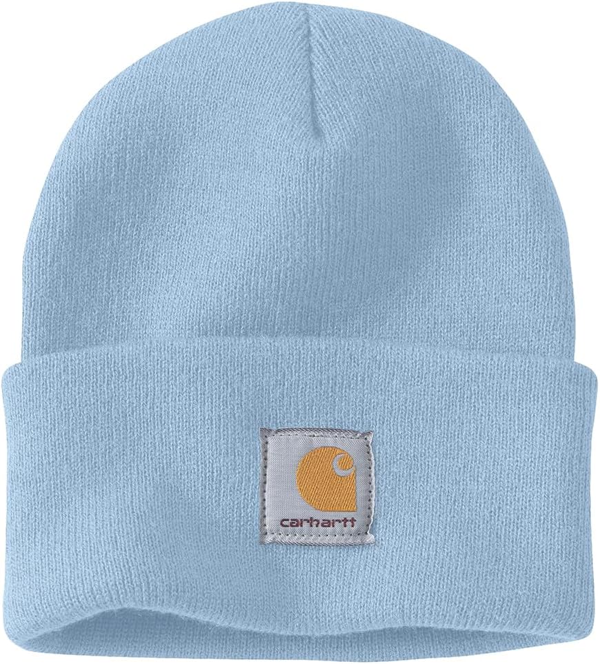 Carhartt Men’s Knit Cuffed Beanie – Warm Stretch Winter Hat for Work & Casual Wear