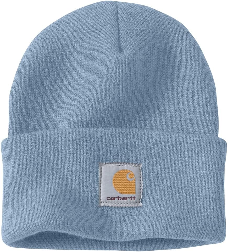 Carhartt Men’s Knit Cuffed Beanie – Warm Stretch Winter Hat for Work & Casual Wear