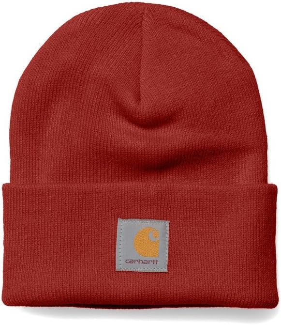 Carhartt Men’s Knit Cuffed Beanie – Warm Stretch Winter Hat for Work & Casual Wear