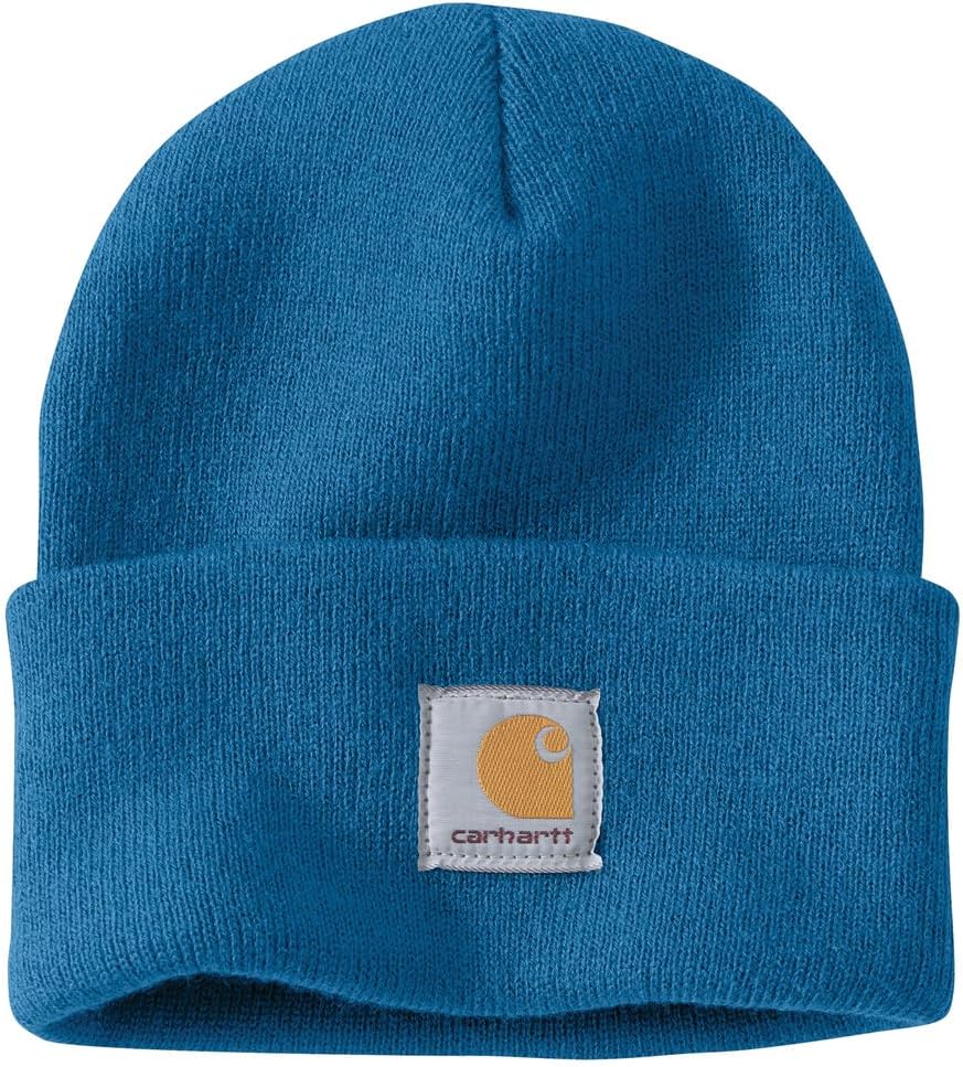 Carhartt Men’s Knit Cuffed Beanie – Warm Stretch Winter Hat for Work & Casual Wear