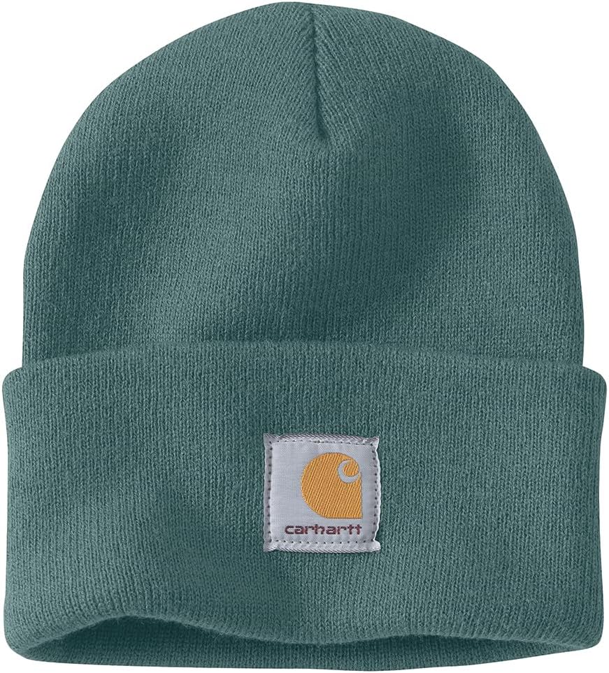 Carhartt Men’s Knit Cuffed Beanie – Warm Stretch Winter Hat for Work & Casual Wear