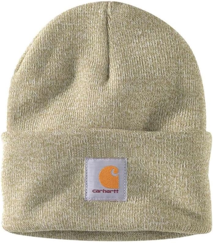 Carhartt Men’s Knit Cuffed Beanie – Warm Stretch Winter Hat for Work & Casual Wear