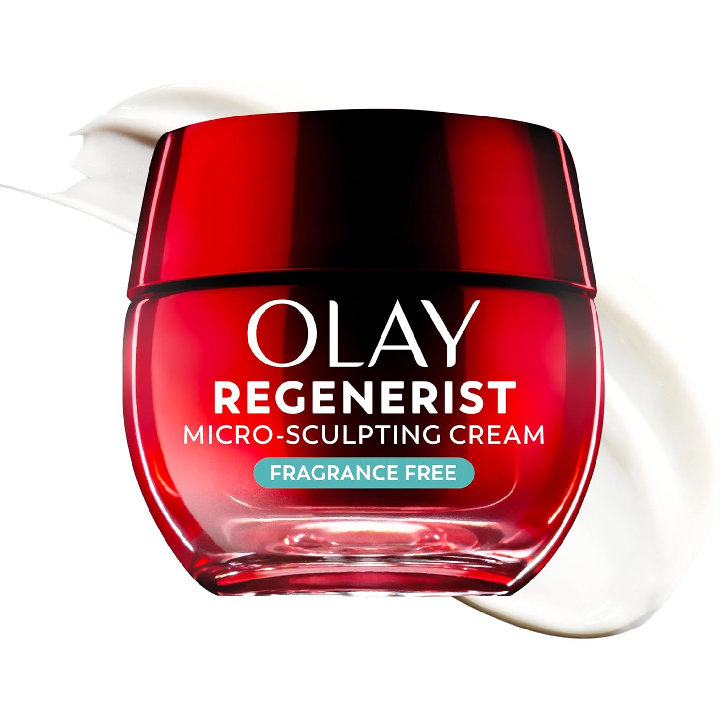 Olay Regenerist Micro-Sculpting Cream – Triple Collagen Anti-Aging Face Moisturizer with Peptides, Hyaluronic Acid & Niacinamide, Fragrance-Free