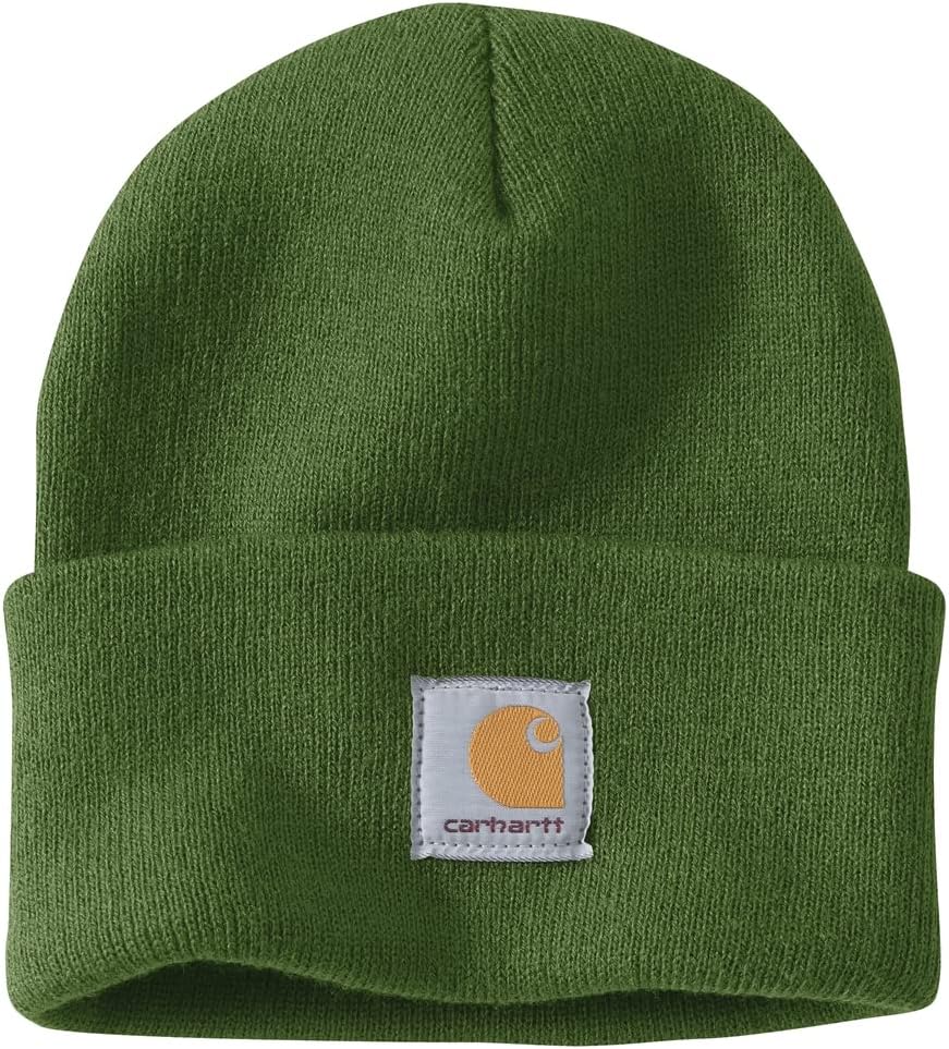 Carhartt Men’s Knit Cuffed Beanie – Warm Stretch Winter Hat for Work & Casual Wear