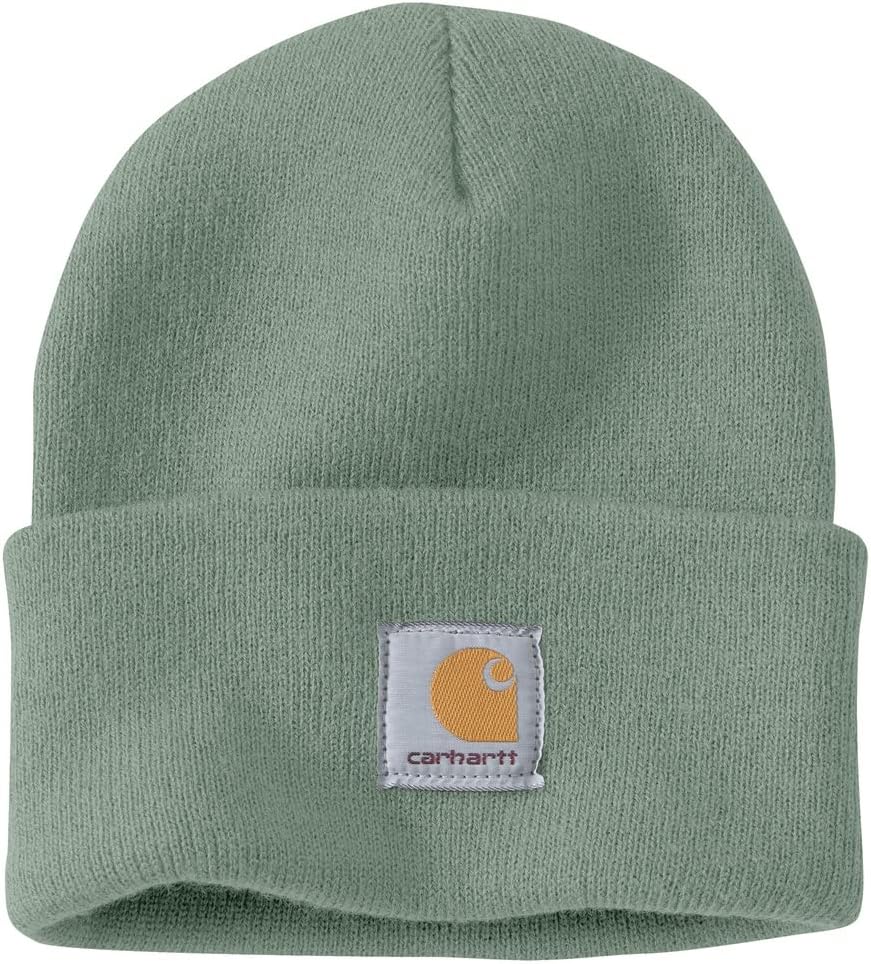 Carhartt Men’s Knit Cuffed Beanie – Warm Stretch Winter Hat for Work & Casual Wear