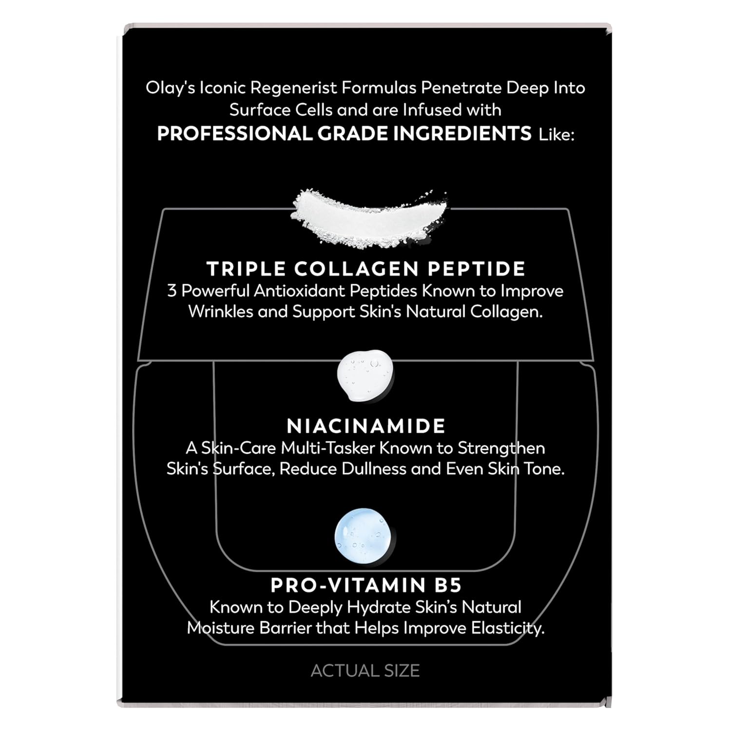 Olay Regenerist Micro-Sculpting Cream – Triple Collagen Anti-Aging Face Moisturizer with Peptides, Hyaluronic Acid & Niacinamide, Fragrance-Free