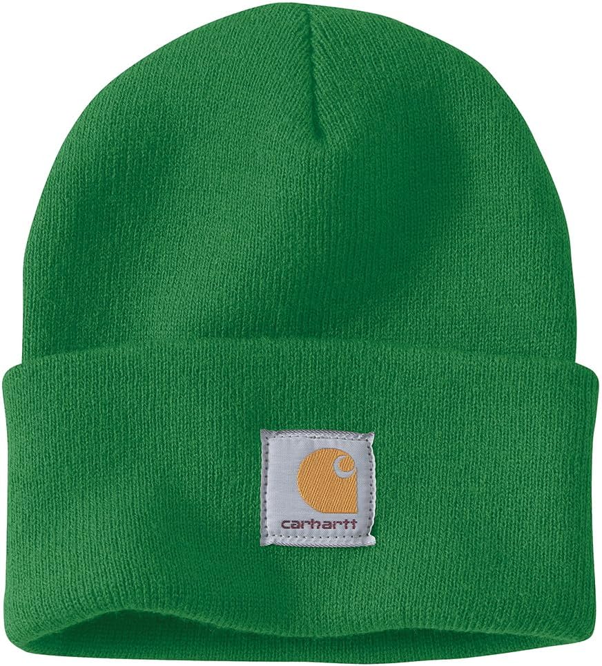 Carhartt Men’s Knit Cuffed Beanie – Warm Stretch Winter Hat for Work & Casual Wear