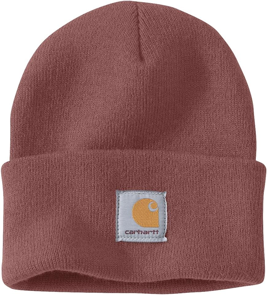 Carhartt Men’s Knit Cuffed Beanie – Warm Stretch Winter Hat for Work & Casual Wear