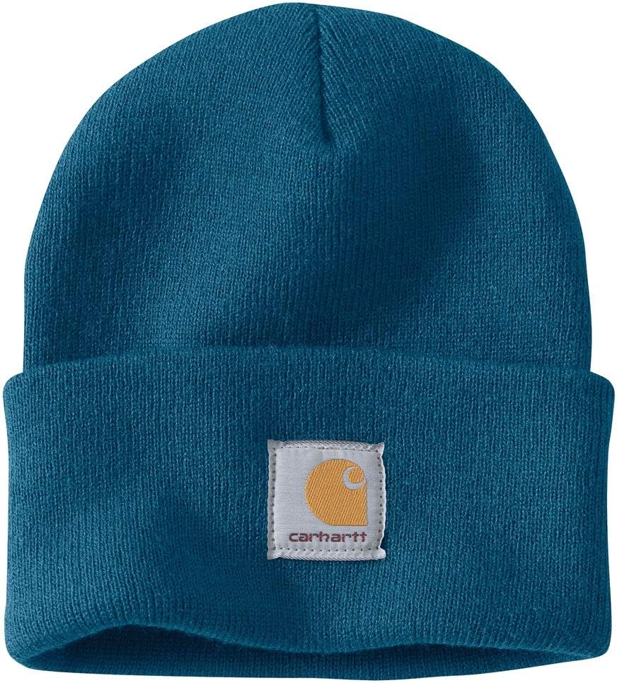 Carhartt Men’s Knit Cuffed Beanie – Warm Stretch Winter Hat for Work & Casual Wear
