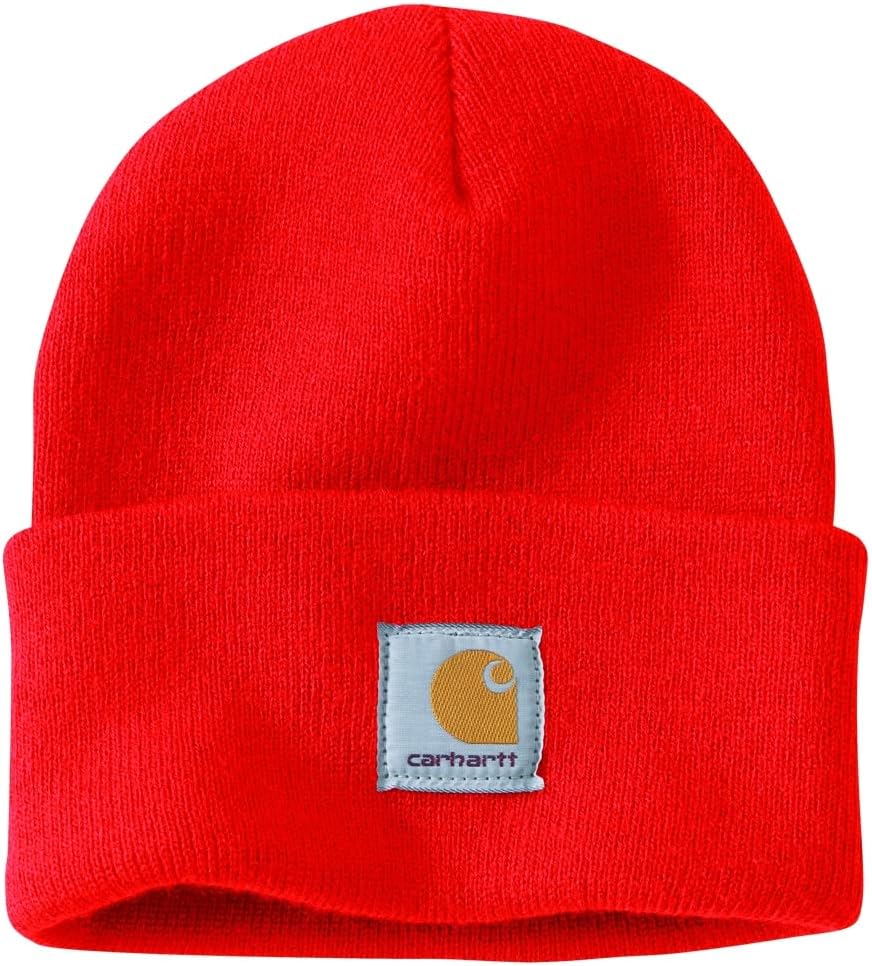 Carhartt Men’s Knit Cuffed Beanie – Warm Stretch Winter Hat for Work & Casual Wear
