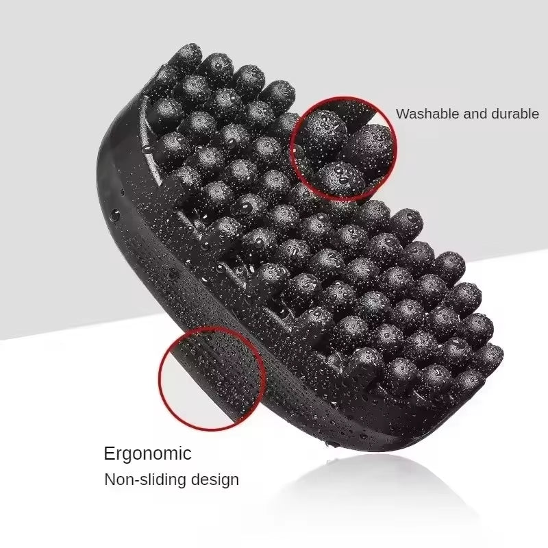 Curly Hair Sponge Twist Brush: Magic African Coil Wave Dreadlock Natural Hairbrush