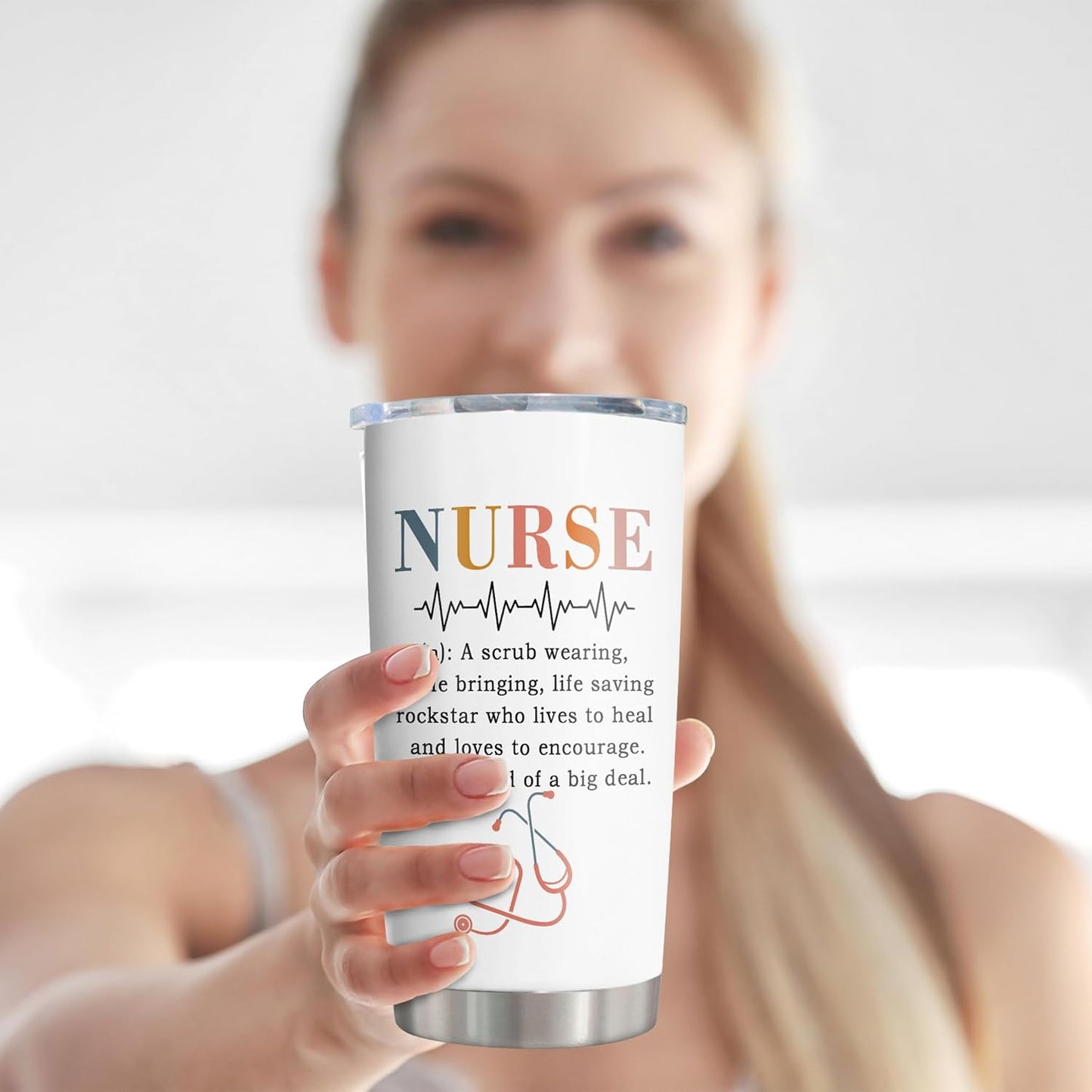 20 oz Career Appreciation Insulated Stainless Steel Tumbler with Double Wall Vacuum - Travel Mug Keeps Drinks Cold/Hot 24 Hours for Coffee, Tea & Beverages