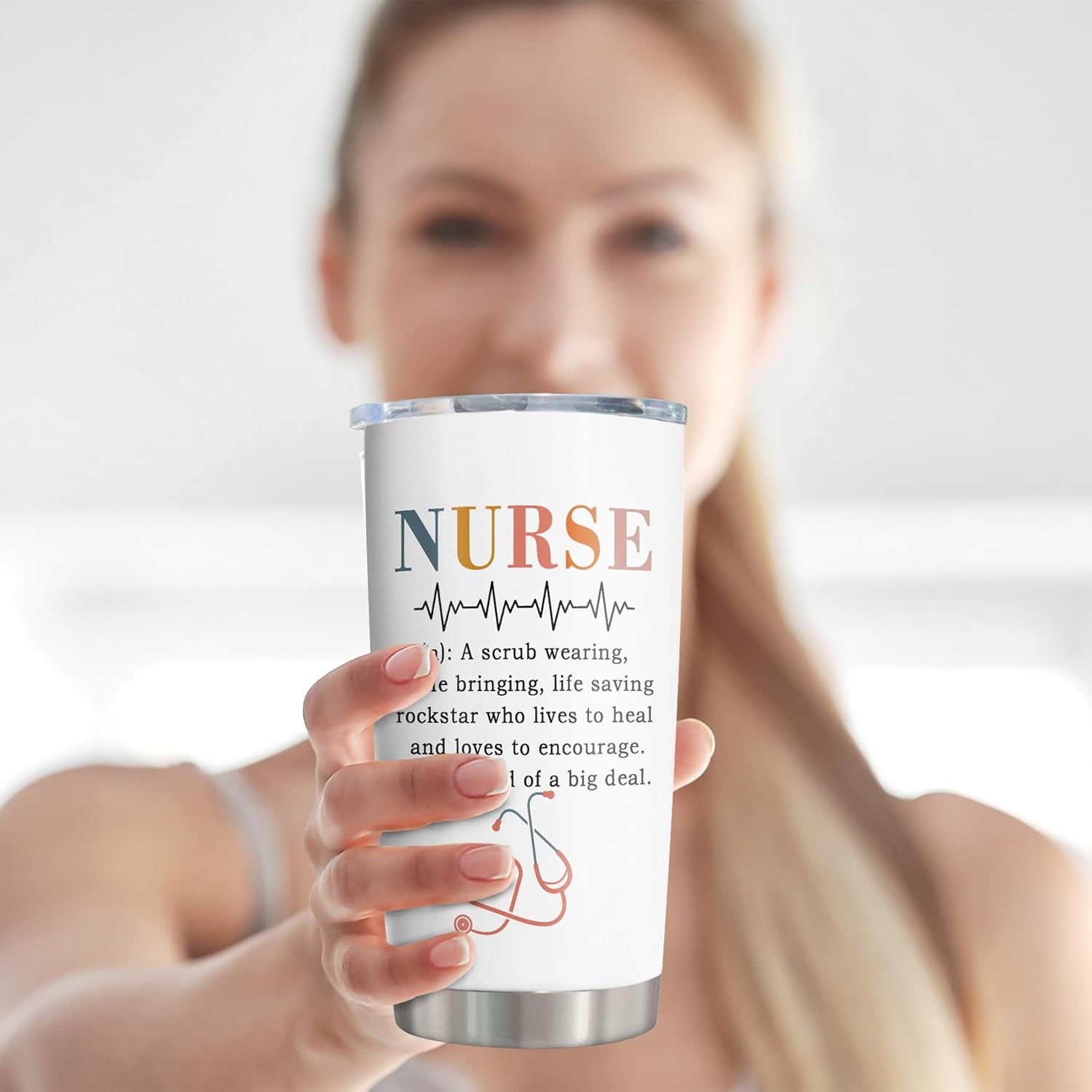 20 oz Career Appreciation Insulated Stainless Steel Tumbler with Double Wall Vacuum - Travel Mug Keeps Drinks Cold/Hot 24 Hours for Coffee, Tea & Beverages