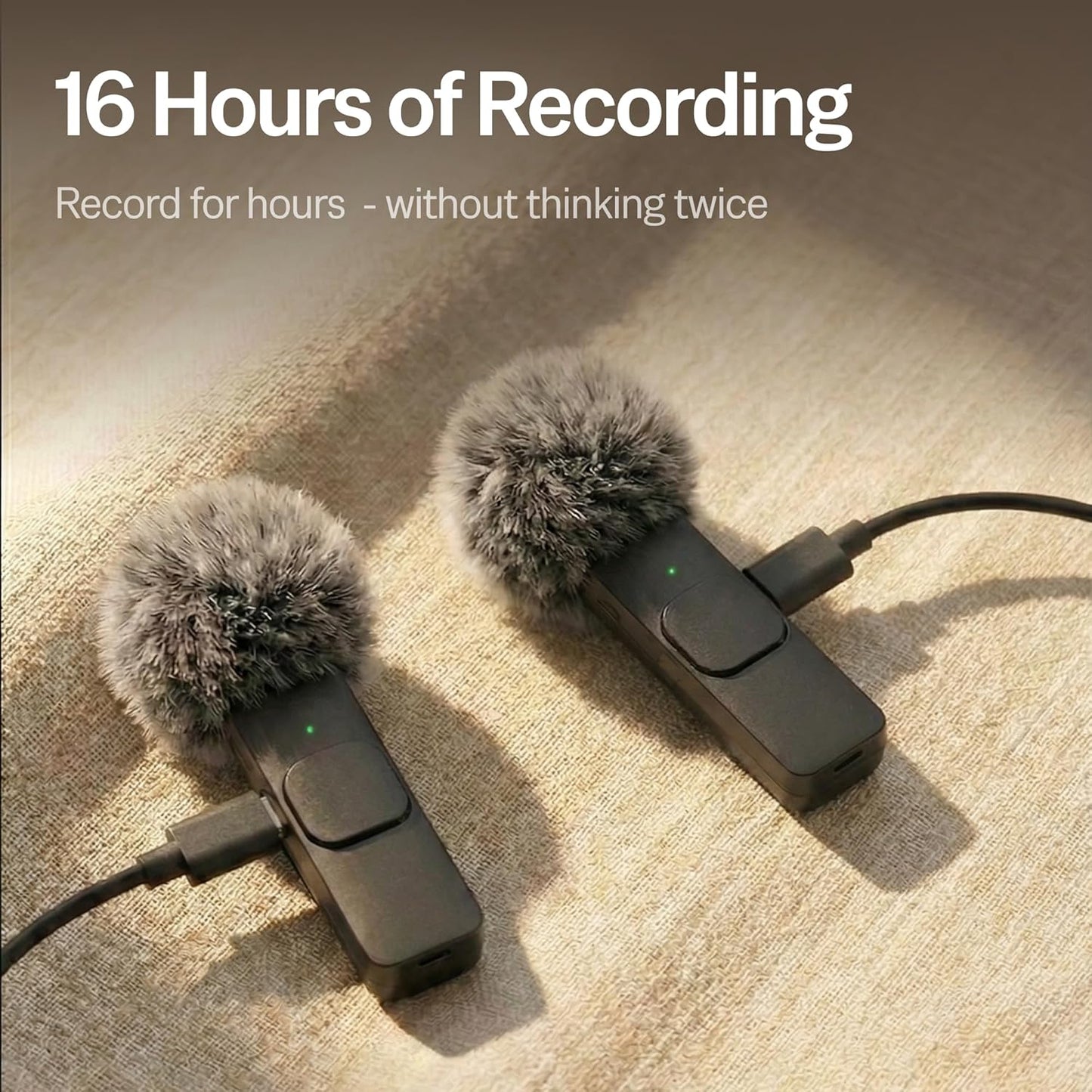 Mini Mic Pro Wireless Lavalier Microphone (Latest Model) – 2 Pack Clip-On Mic for iPhone, iPad & Android, USB-C & Lightning Compatible, Crystal Clear Audio for Video Recording, Podcasting & Content Creators