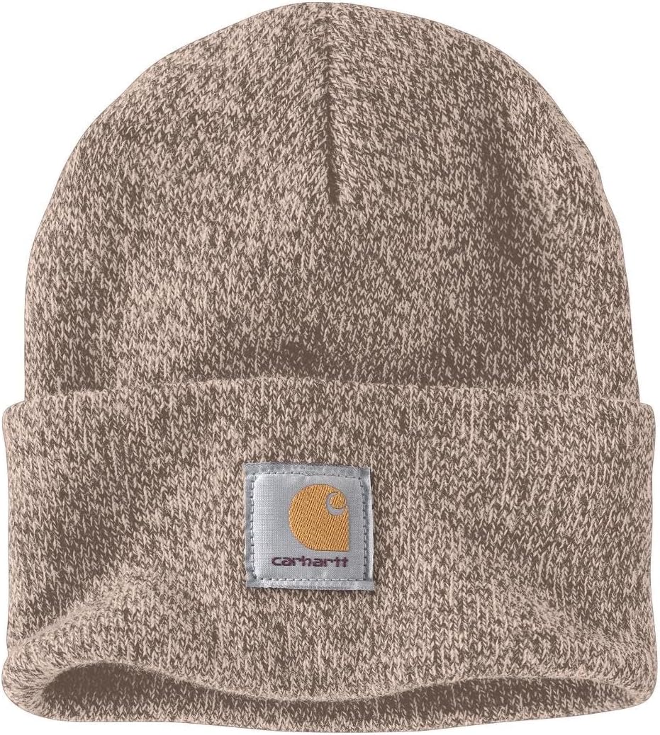 Carhartt Men’s Knit Cuffed Beanie – Warm Stretch Winter Hat for Work & Casual Wear