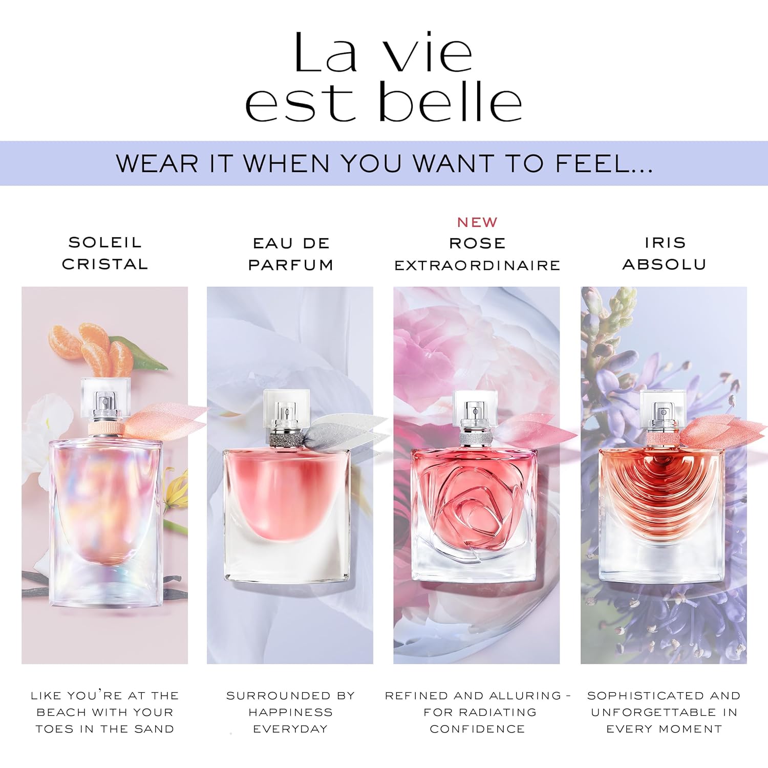 Lancôme La Vie Est Belle Eau De Parfum for Women – Floral & Sweet Long-Lasting Fragrance