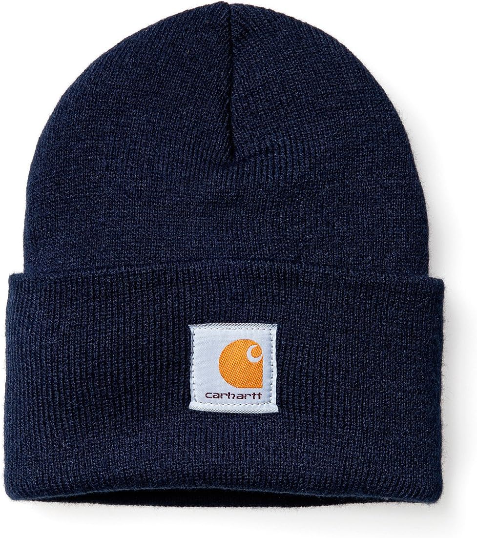 Carhartt Men’s Knit Cuffed Beanie – Warm Stretch Winter Hat for Work & Casual Wear