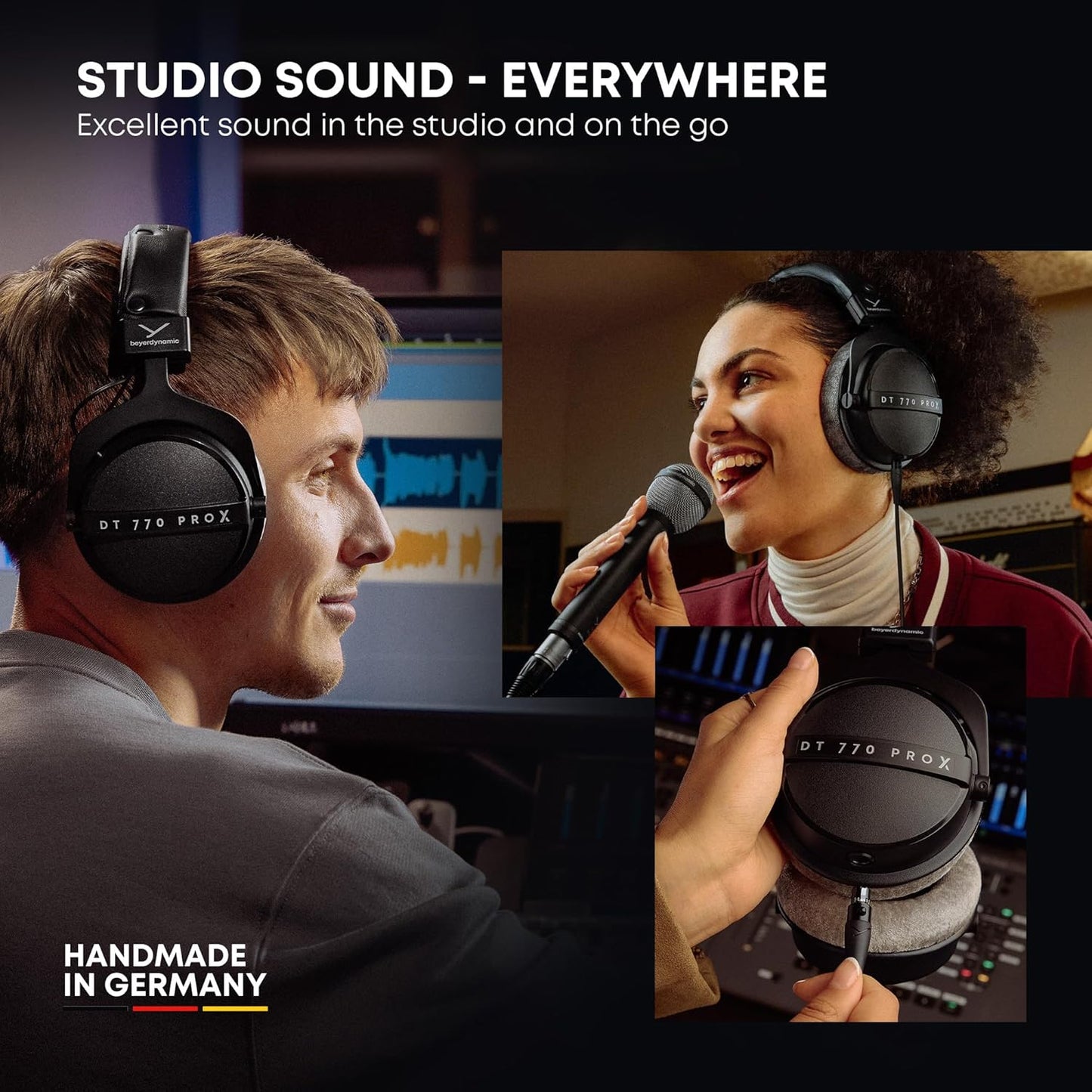 Beyerdynamic DT 770 Pro X Over-Ear Studio Headphones – Closed-Back, Wired, 48 Ohms 