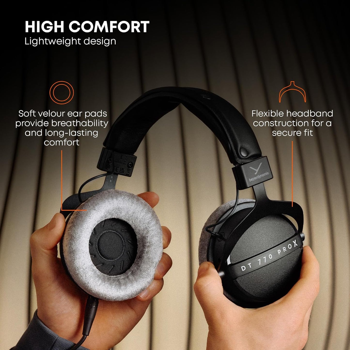 Beyerdynamic DT 770 Pro X Over-Ear Studio Headphones – Closed-Back, Wired, 48 Ohms 