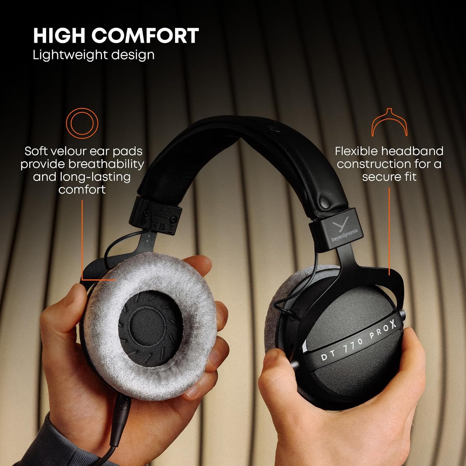 Beyerdynamic DT 770 Pro X Over-Ear Studio Headphones – Closed-Back, Wired, 48 Ohms 