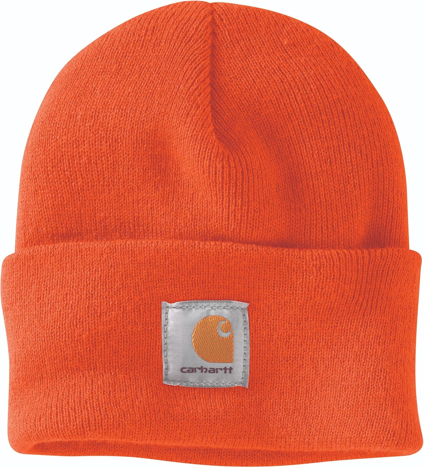 Carhartt Men’s Knit Cuffed Beanie – Warm Stretch Winter Hat for Work & Casual Wear