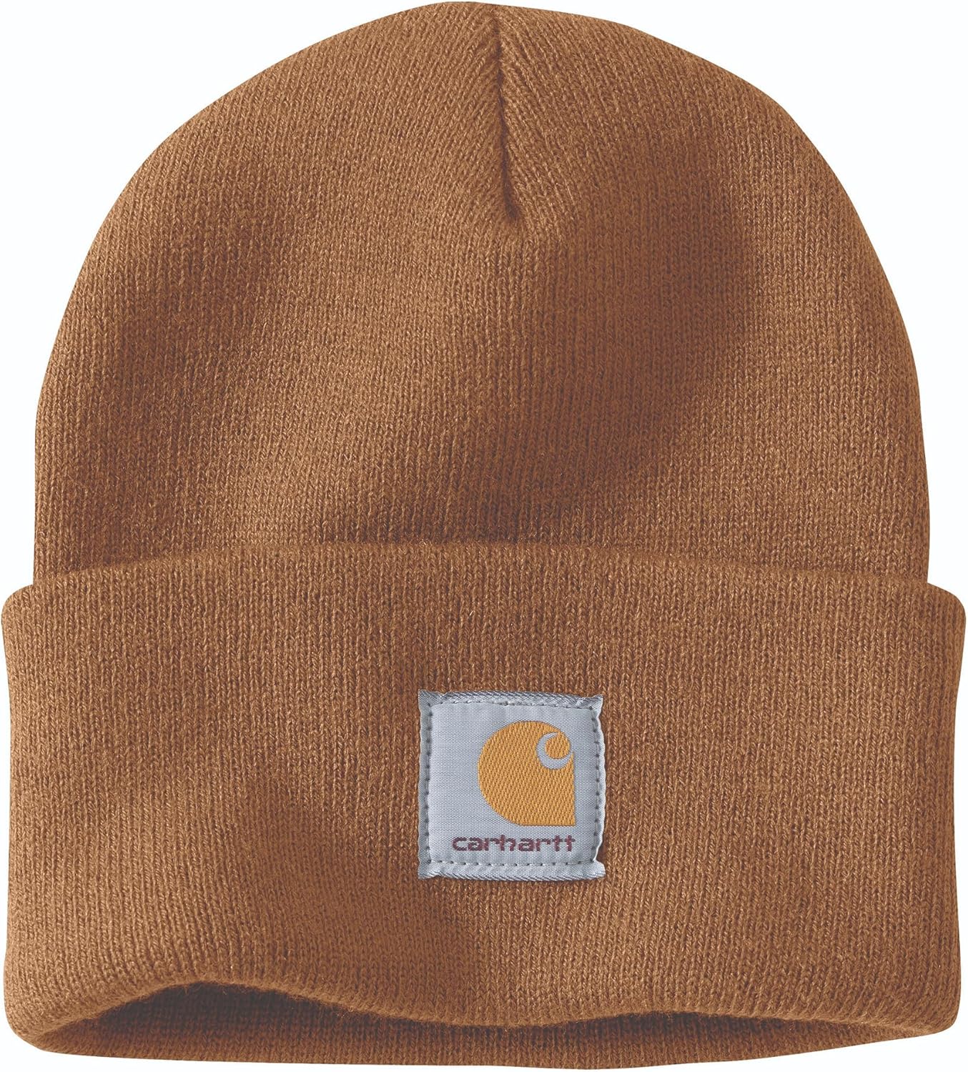 Carhartt Men’s Knit Cuffed Beanie – Warm Stretch Winter Hat for Work & Casual Wear