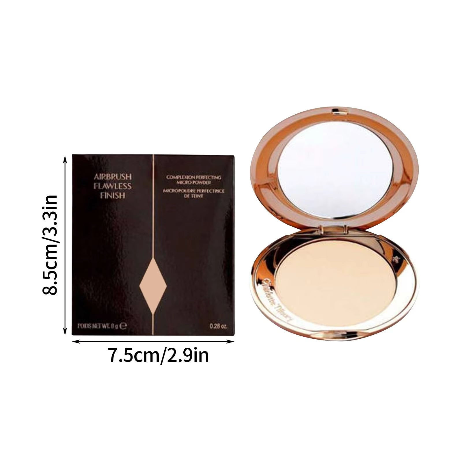 Oil Control Powder: Long-Lasting Makeup Setting Powder with Soft Texture