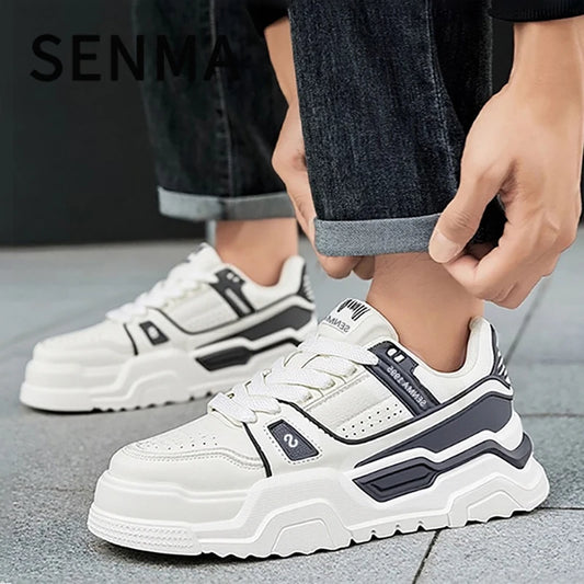 SENMA Men’s Sneakers – Lightweight Autumn Casual Shoes, Versatile Sports, Tennis & Walking Footwear