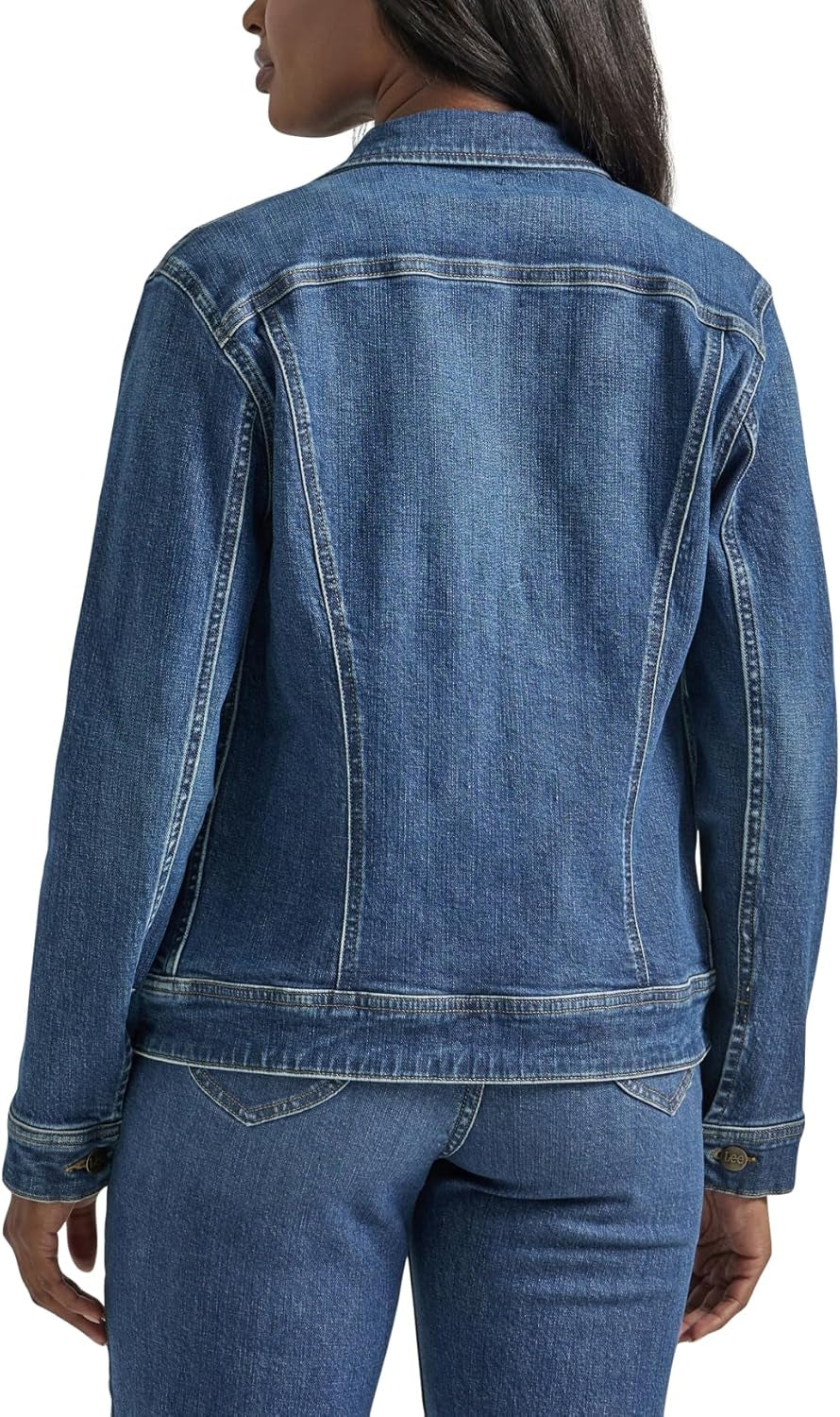 Lee Women’s Legendary Rider Denim Jacket – Classic Western-Inspired Style, Durable Denim