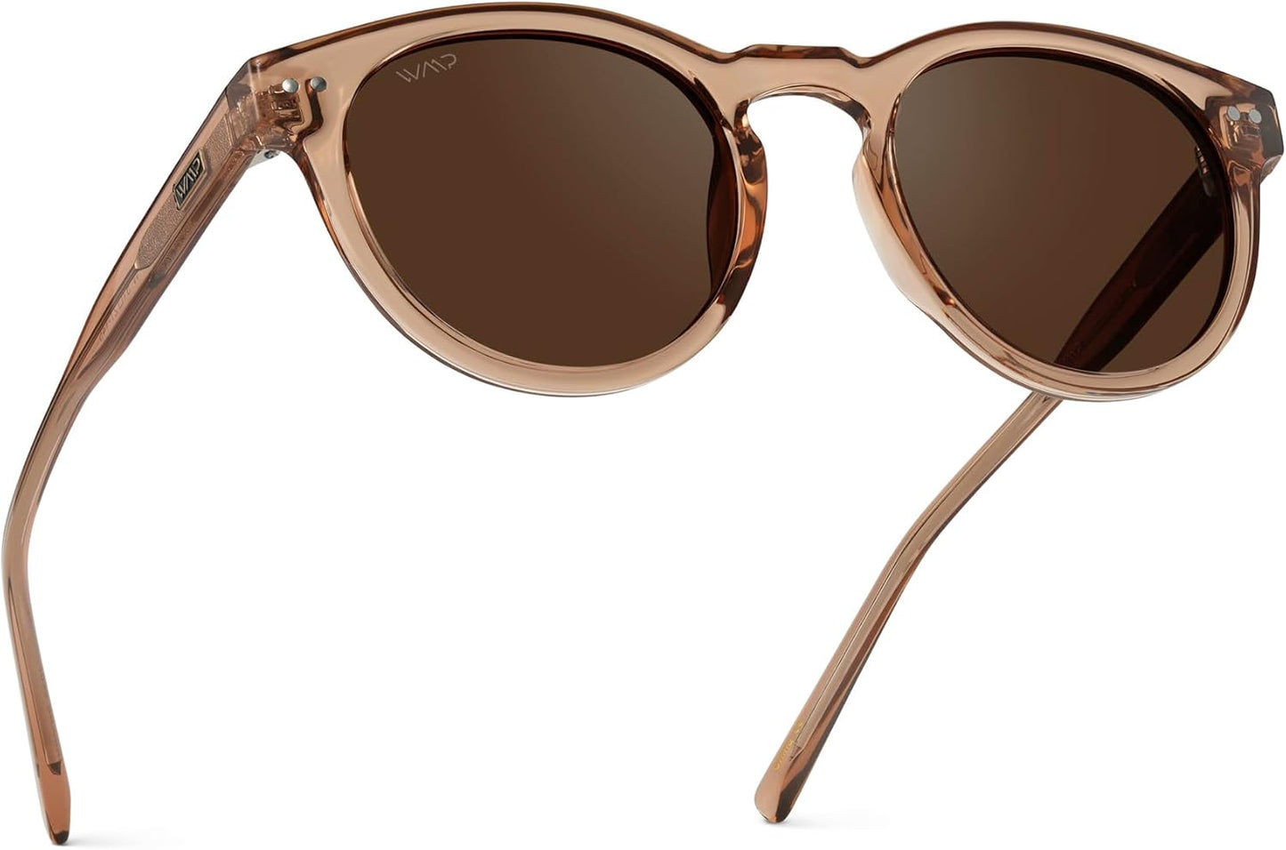 WearMe Pro Women’s Round Polarized Sunglasses – Retro Classic UV400 Protection Shades for Driving, Travel & Everyday Fashion Wear