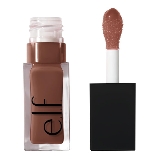 e.l.f. Glow Reviver Lip Oil – Nourishing Tinted Lip Oil with High-Shine Finish, Jojoba Oil, Vegan & Cruelty-Free, Pink Quartz