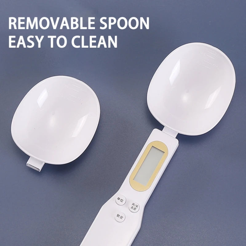 Weighing Spoon Scale: Precision Kitchen Tool for Measuring Coffee, Food, Flour, and More