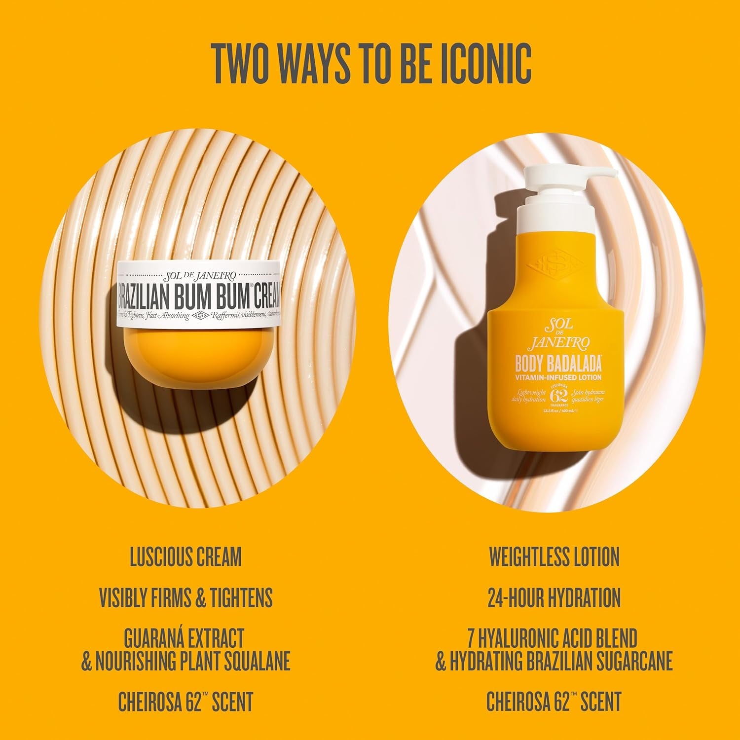 Sol de Janeiro Brazilian Bum Bum Cream – Fast-Absorbing Body Cream with Guaraná Extract