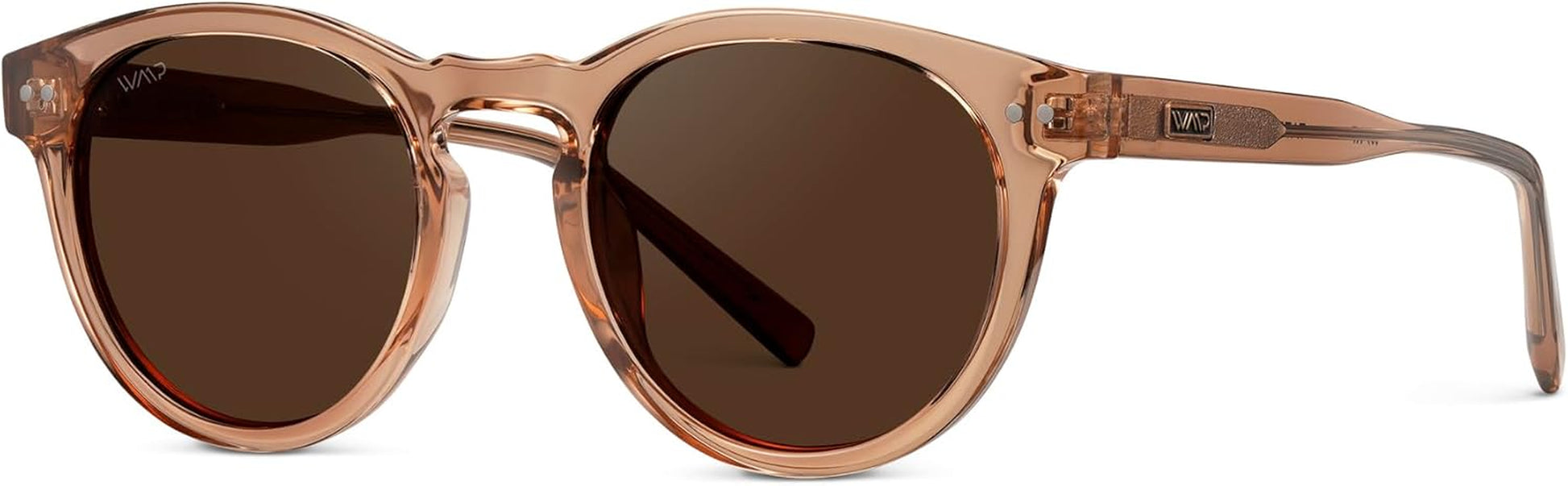 WearMe Pro Women’s Round Polarized Sunglasses – Retro Classic UV400 Protection Shades for Driving, Travel & Everyday Fashion Wear