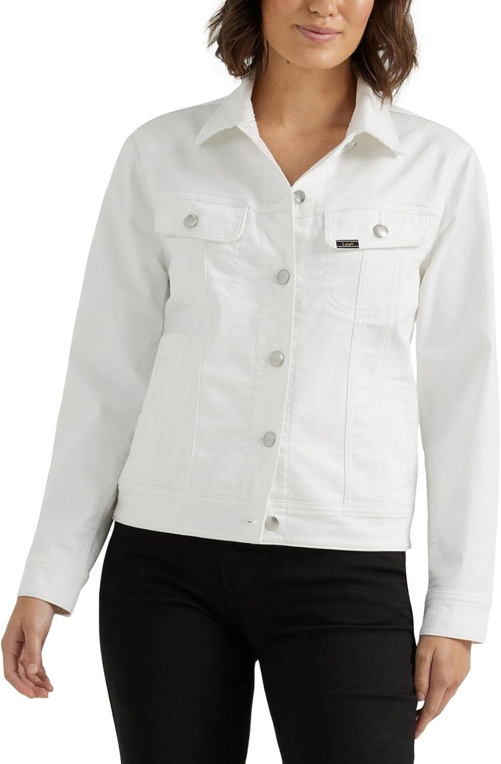 Lee Women’s Legendary Rider Denim Jacket – Classic Western-Inspired Style, Durable Denim
