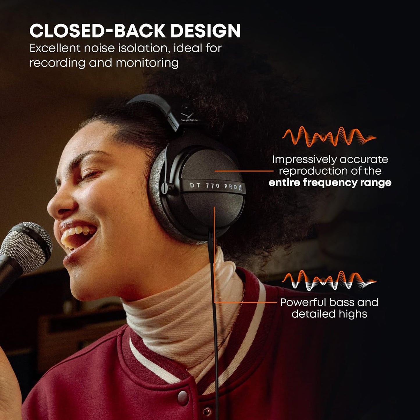 Beyerdynamic DT 770 Pro X Over-Ear Studio Headphones – Closed-Back, Wired, 48 Ohms 