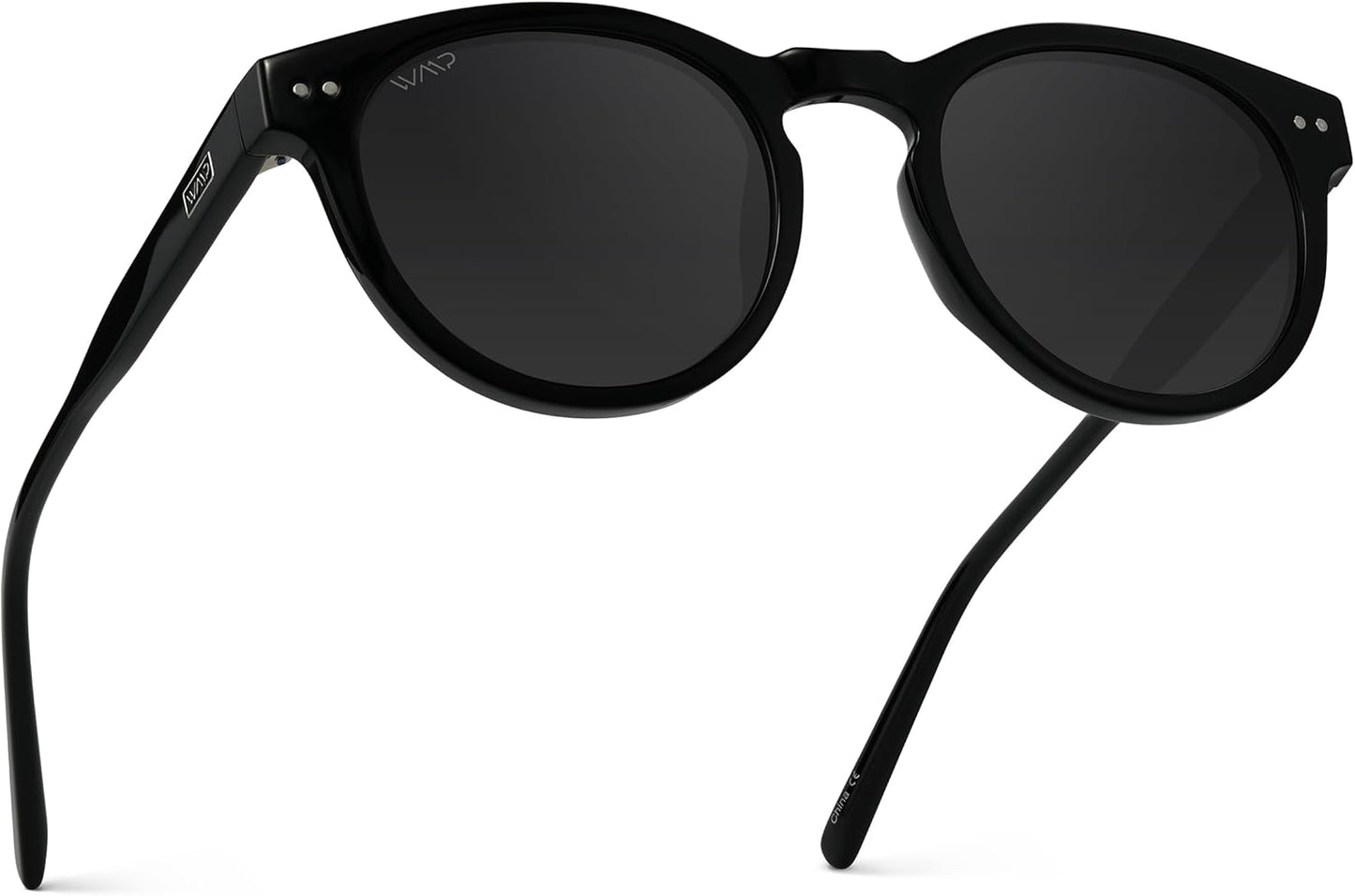 WearMe Pro Women’s Round Polarized Sunglasses – Retro Classic UV400 Protection Shades for Driving, Travel & Everyday Fashion Wear